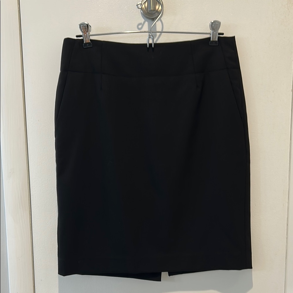 Banana Republic Black Pencil Skirt Knee-Length Work
